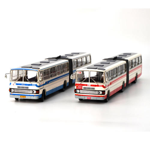 北京公交复刻新品 1:64  BK670 大1路4路公交车收藏静态巴士模型