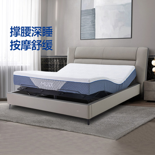 【门店同款】M9电动智能床垫睡眠监测多功能唤醒按摩腰托可升降