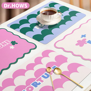 Dr.HOWS小学生餐垫儿童防滑午餐垫子餐盘桌垫碗垫婴儿隔热垫ins风