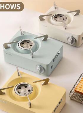 韩国进口Dr.HOWS马卡龙迷你炉便携式卡式炉家用烤肉户外野炊炉具