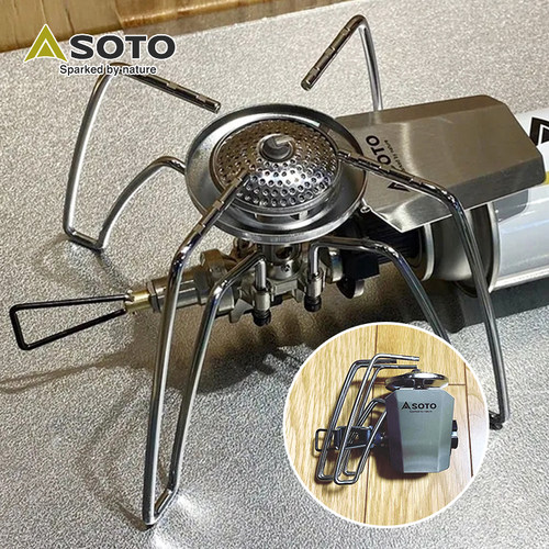 日本SOTO折叠蜘蛛炉便携式卡式炉