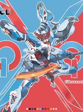 STRICT-G机动战士高达周边短袖GQuuuuuuX男女t恤纯棉衣服休闲宽松