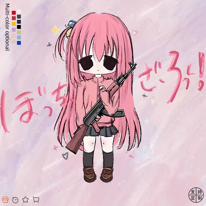 藤独波奇酱动漫纯棉圆领短袖