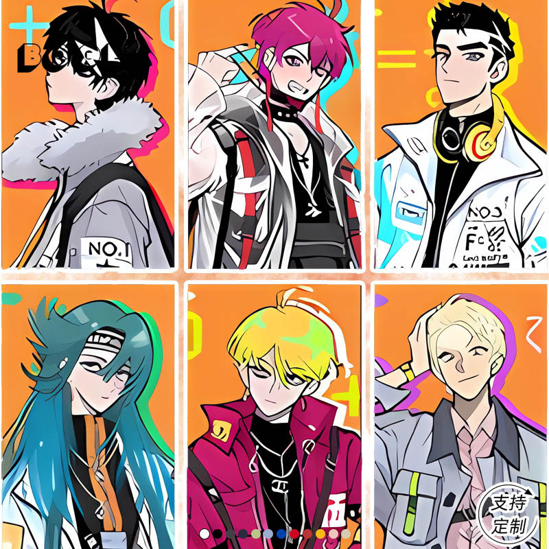 休闲宽松纯棉情侣短袖