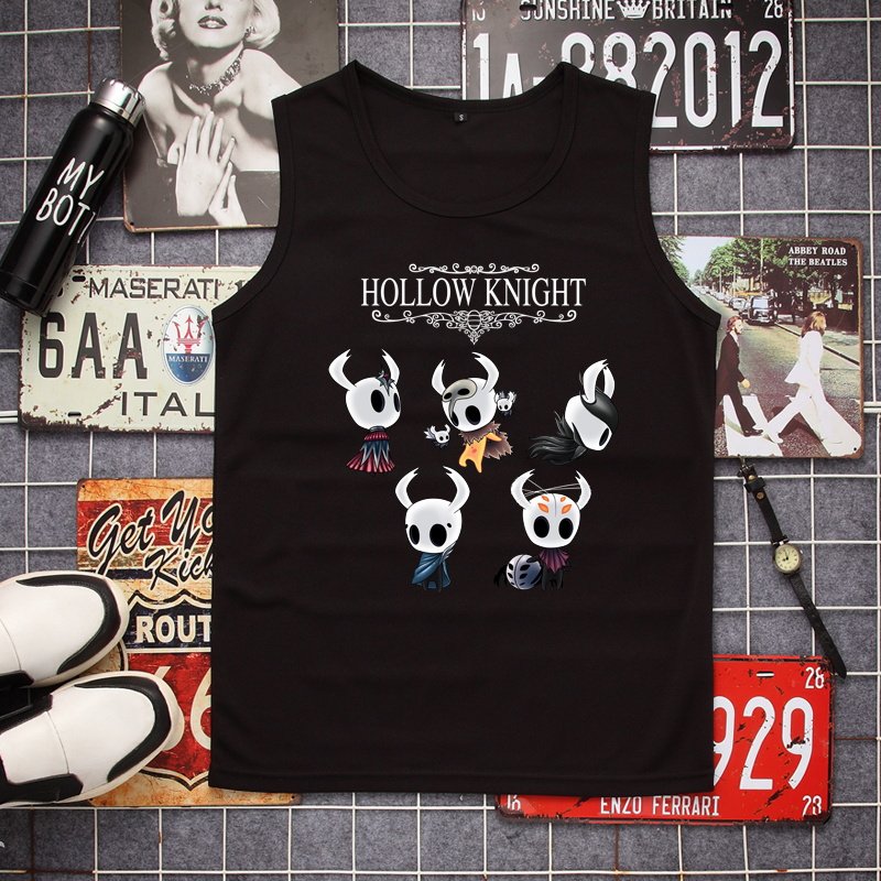 二次元cos游戏周边hollow knight空洞骑士夏季宽松青少年无袖背心