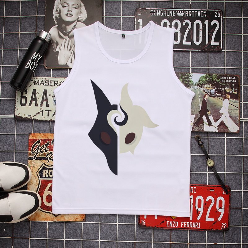 二次元cos游戏周边hollow knight空洞骑士青少年夏季宽松无袖背心