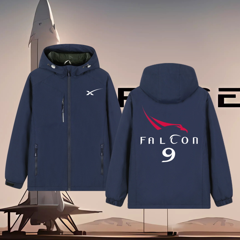 spacex衣服太空探索技术冲锋衣