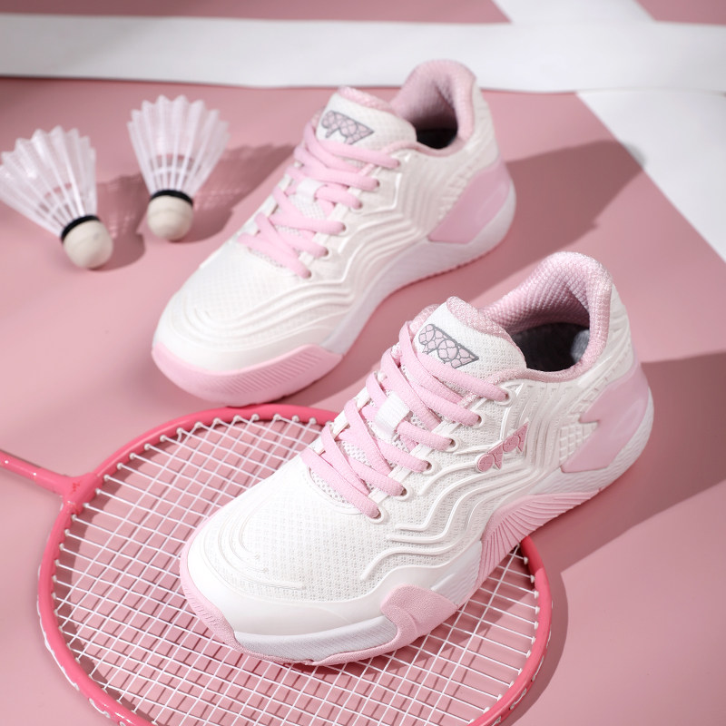 音速9新款超轻透气粉色网球鞋男女飞马37pro防滑比赛训练羽毛球鞋