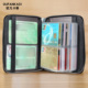真皮卡片包卡套女式 2026新款 大容量多卡位卡包男士 证件收纳包卡夹