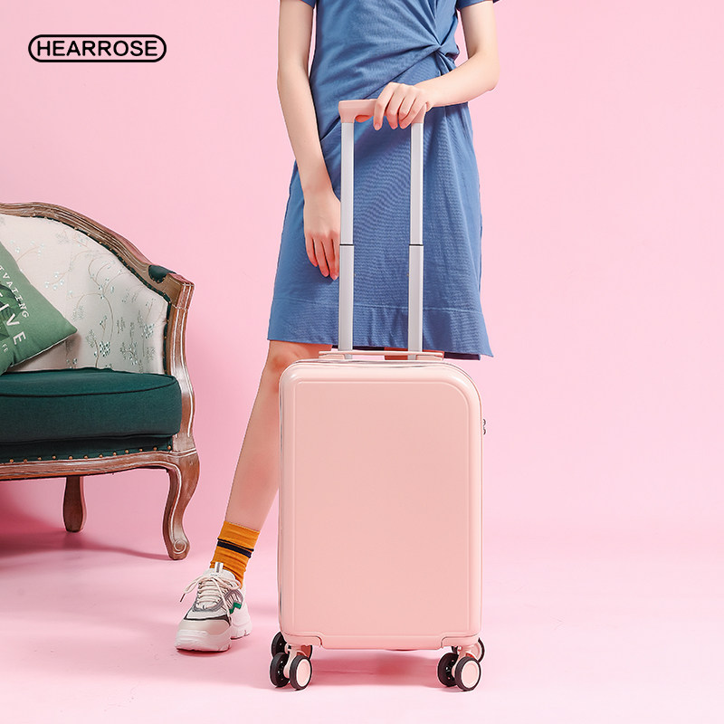 行李箱女日系学生24寸静音万向轮大容量2021新款密码旅行拉杆箱子