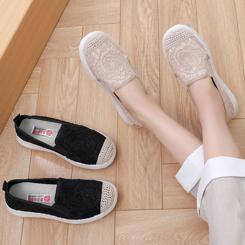 春秋新款渔夫鞋女老北京布鞋女鞋