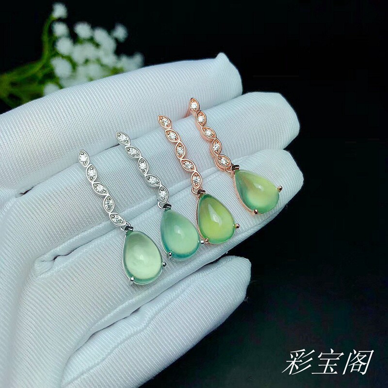 水滴韩版显脸瘦百搭银耳钉