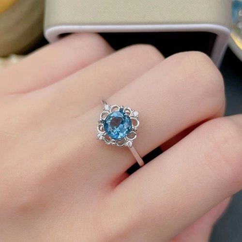 s925银饰戒指空托活口戒托女圆形5*56*67*78*89*910*10mm简约百搭