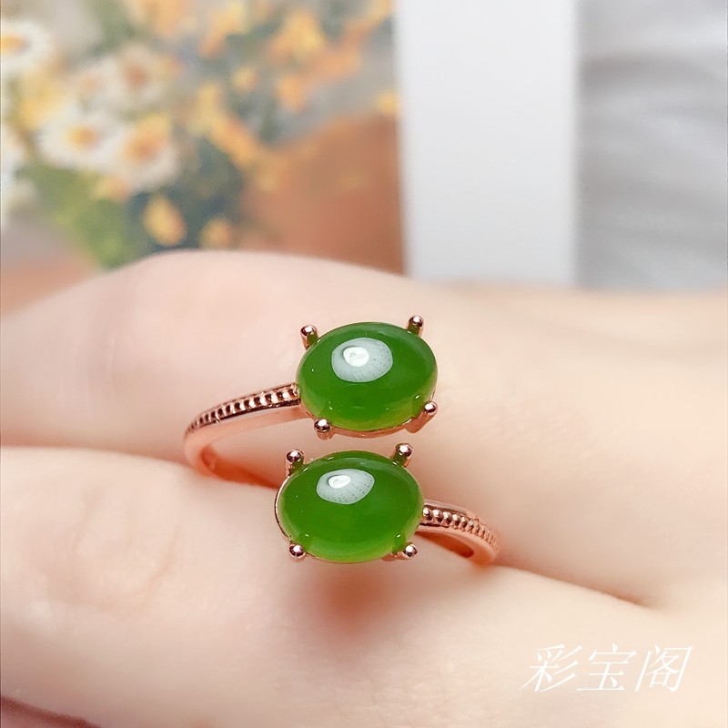 时尚风送女友礼物银戒指