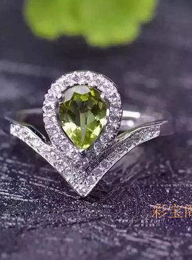 diy镀金饰品时尚风水滴戒指空托