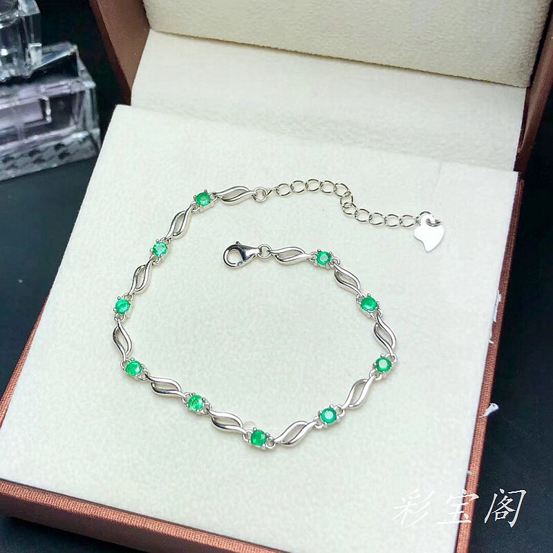 925银手链空托女新款