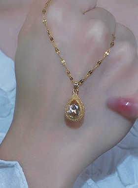 网红新款设计感夏季百搭配饰钛钢