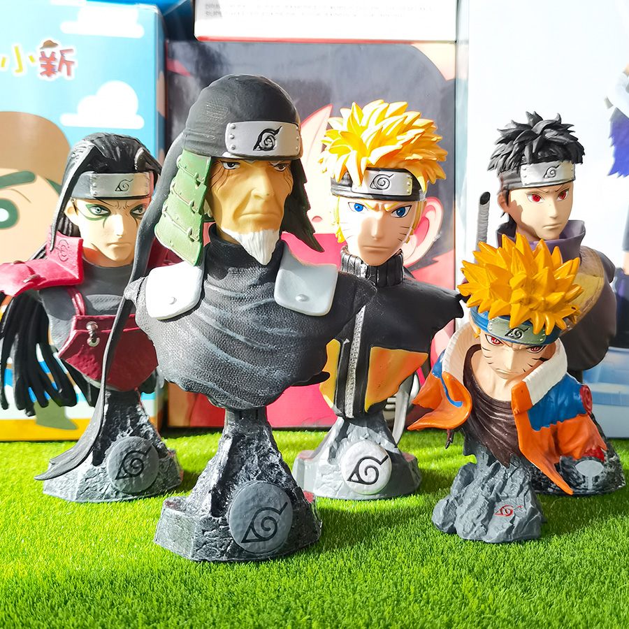 火影系列优质版漩涡鸣人猿飞现货手办半身胸像动漫周边模型公仔