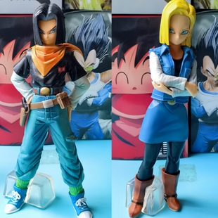 龙珠现货手办模型孙悟空贝吉塔人造人18号沙鲁动漫周边