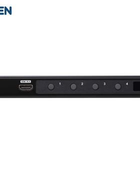 ATEN 宏正 4口真4K HDMI影音切换器 支持IR及RS232控制 支持自动切换 VS481C