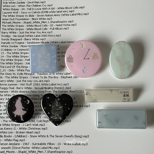 nullthing滴胶PP夹滴胶徽章小夹子滴胶吧唧迷你胸针