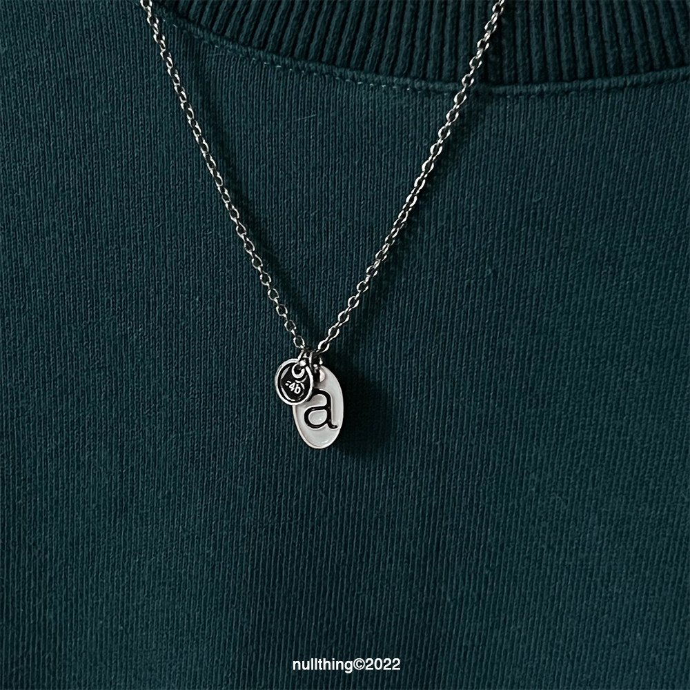 nullthing原创 轻宇宙tres-4b 项链挂件