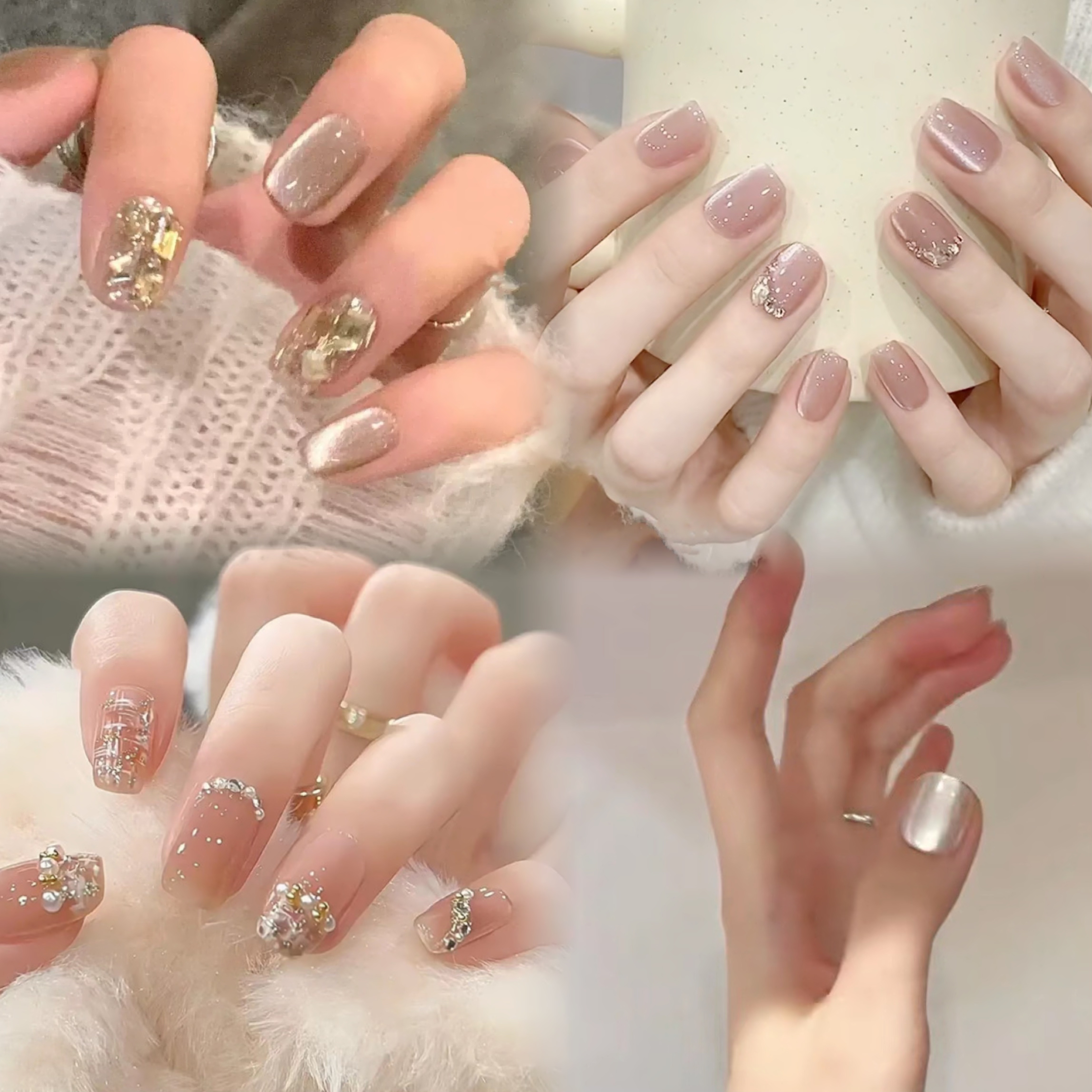 美甲穿戴甲2025春夏冬新款手指甲假指甲穿戴甲成品美甲贴片甲片