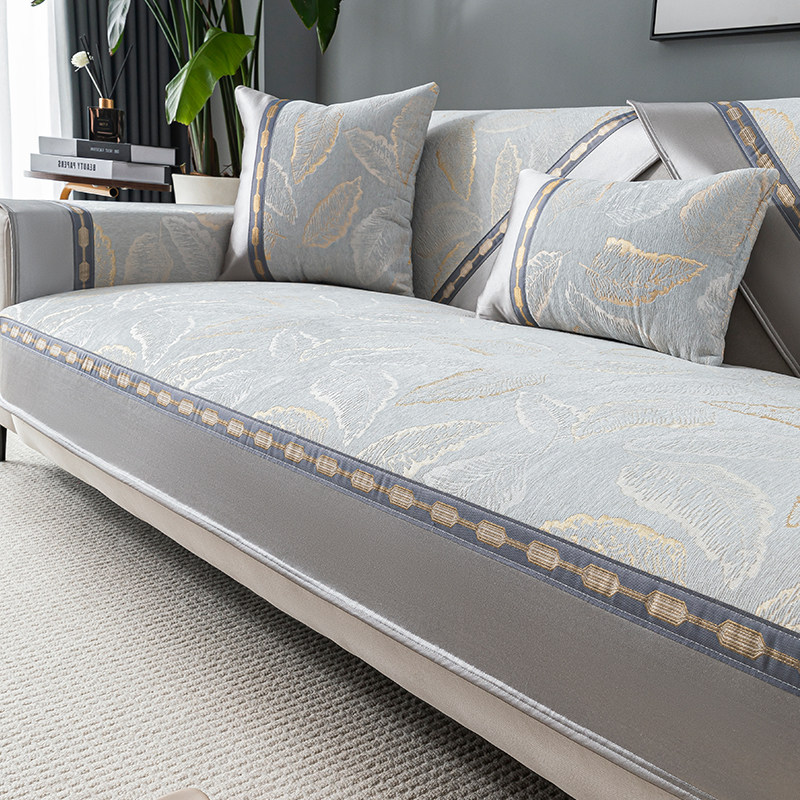 真皮轻奢沙发垫子2025新款高级感四季通用雪尼尔防滑坐垫套罩盖巾,居家布艺,沙发垫,淘宝优惠券,粉丝福利购,淘宝优惠卷