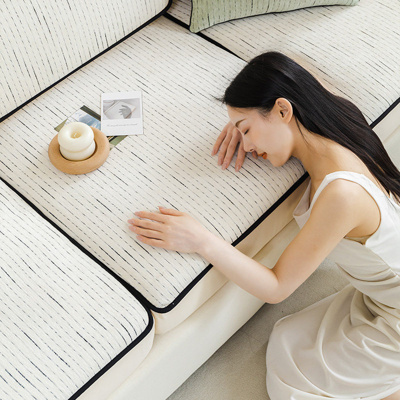 雪尼尔沙发套罩全包万能笠2025新款防滑凉席坐垫四季通用盖布夏季,居家布艺,沙发垫,淘宝优惠券,粉丝福利购,淘宝优惠卷