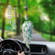 奔驰宝马奥迪保时捷路虎迈巴赫汽车挂件翡翠玉石车内高档挂饰吊坠