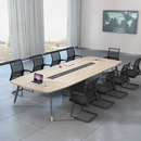会议桌长桌会议室桌椅组合简约现代大型洽谈工作台办公桌长条桌子