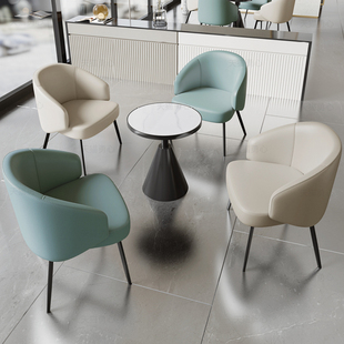 勇心小型圆桌办公洽谈桌简约接待会客会议桌家具休闲家用桌椅组合