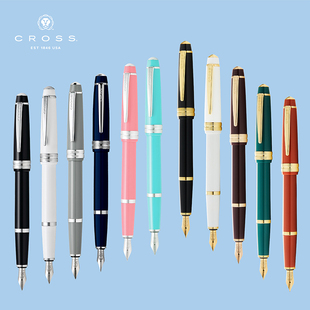 美国CROSS/高仕佰利轻盈钢笔墨水笔商务办公铱金笔0.38mm 0.5mm