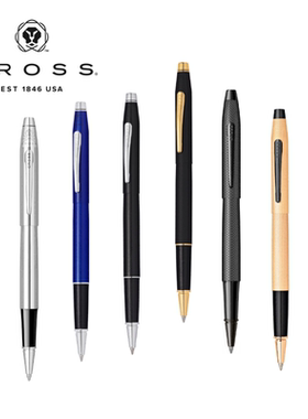 美国CROSS/高仕 经典世纪签字笔 商务办公 宝珠笔 走珠笔0.7mm