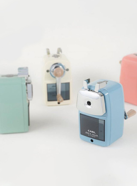 CARL咖路笔刨Angel-5 Royal天使手摇铅笔刀 A5PR削笔器两档已停产