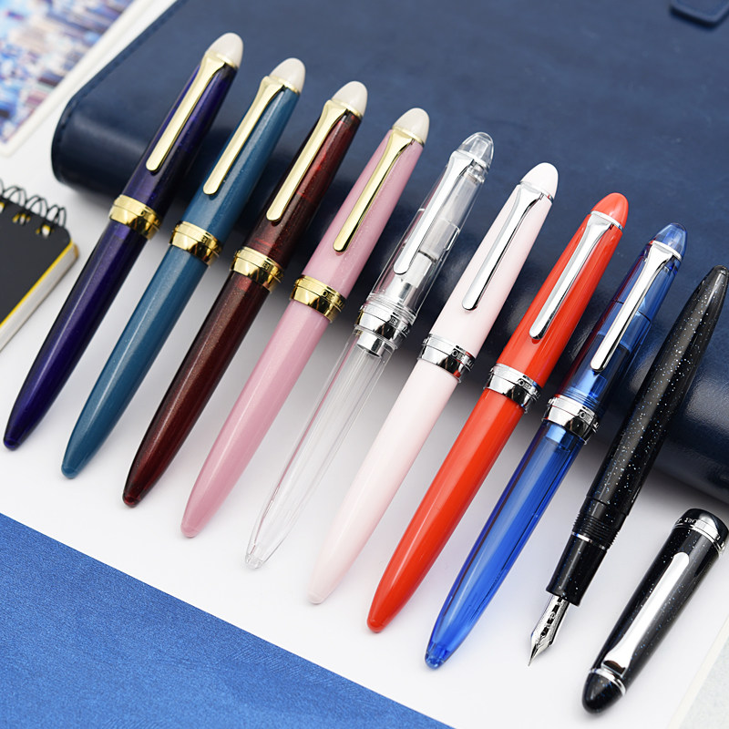 写乐sailor钢笔四季织月夜示范