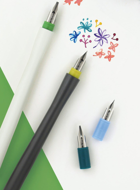 日本写乐Sailor蘸水笔hocoro 可替换笔尖沾水笔复古钢笔漫画练字