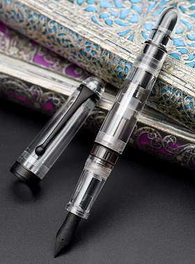 直邮奥罗拉AURORA 透明示范钢笔 Demonstrator三叶虫 限量18K金