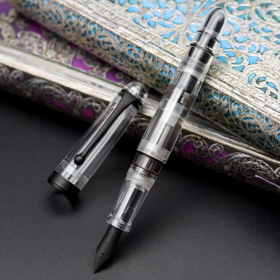 奥罗拉aurora透明示范钢笔三叶虫