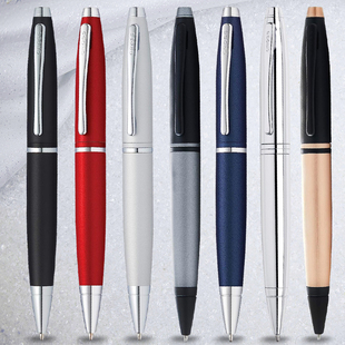 礼物 金属 高仕CROSS CALAIS凯乐系列原子笔黑色圆珠笔商务签字笔