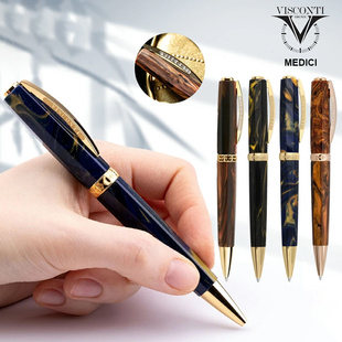 日本直邮意大利VISCONTI维斯康帝美帝奇MEDICI原子笔圆珠笔