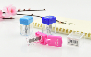 日本三菱uni Palette系列 卷笔刀101PLT 学生便携铅笔刨 削笔器