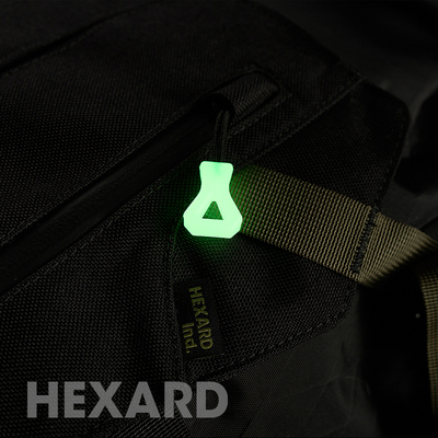 Hexard拉链绳夜光多色可选