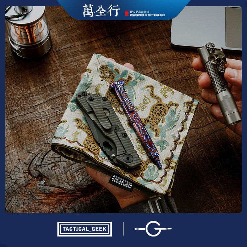 虎镇五毒EDC刀帕Ins拍照背景布