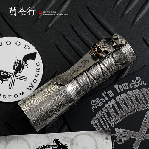 美国进口 Deadwood 瑞粉大马士革手电筒随身高亮便携 高端EDC手电 - 封面