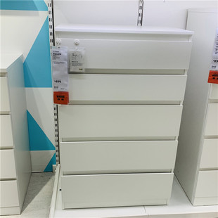 宜家国内代购库伦五斗抽屉柜五斗橱卧室储物柜收纳柜子抽屉式