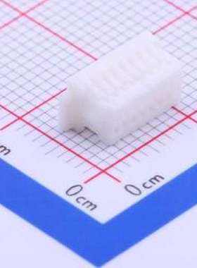 A1001HB-2X08PN0WNPN00G 胶壳(线对板/线对线) 1mm 2x8P 白色 P=1