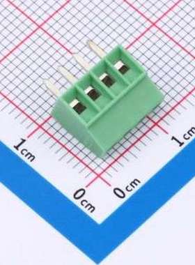 1725672 螺钉式接线端子 2.54mm 1x4P 排数:1 每排P数:4 直插 插