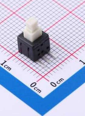 PS-5850SVB-3PL 按键开关 卧式高头自锁,CH=2.9mm无柱,行程1.0mm,