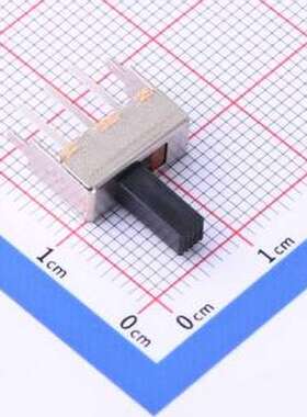 SS-12F68-G080 滑动开关 柄长8mm 直插两档 滑动开关 插件